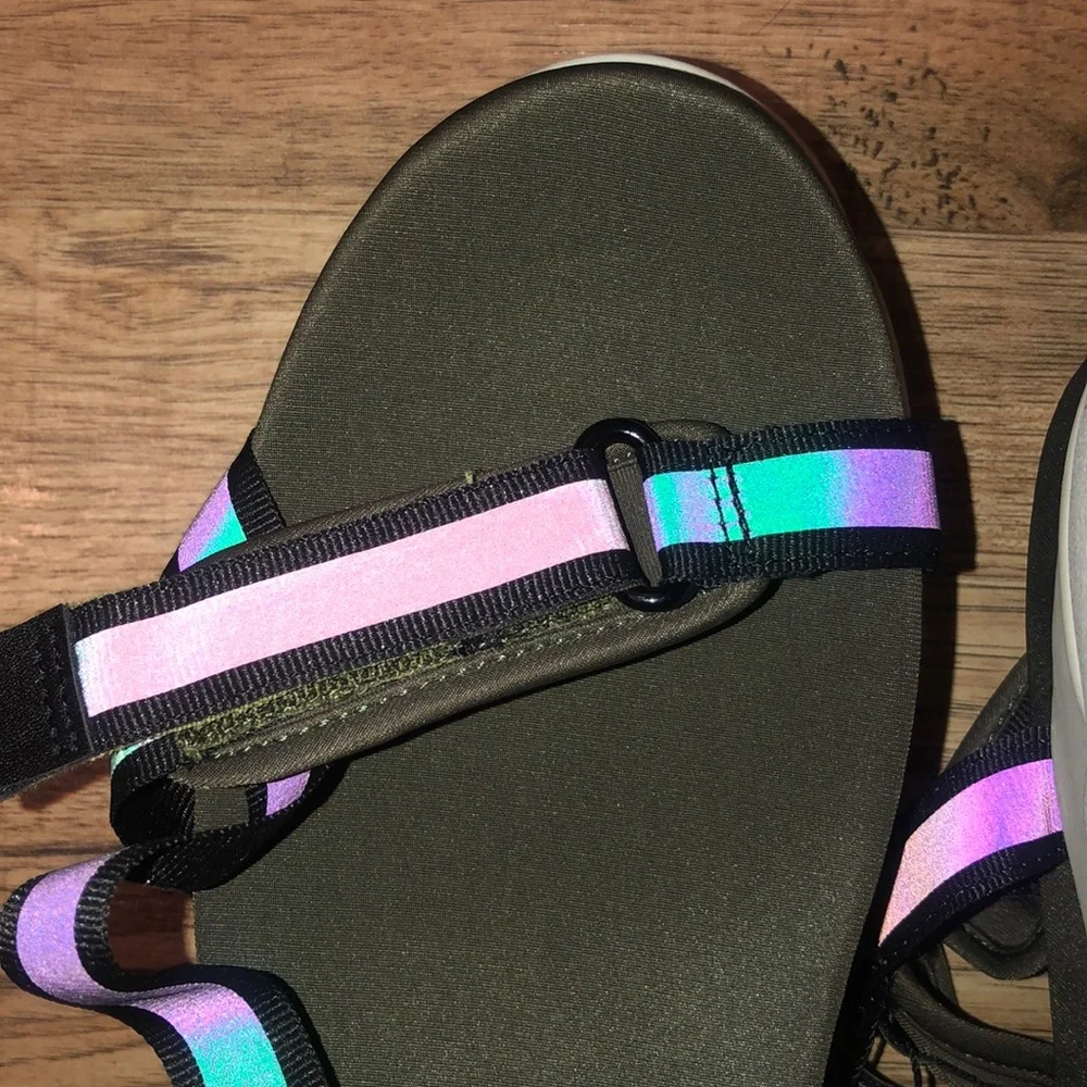 Zara Thick Soled Athletic Sandals Size 41 or 10